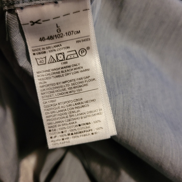 Banana Republic Men's Size Large Button Up Shirt - Picture 7 of 10